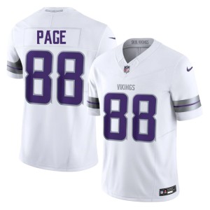 #88 MIN White NFL Alan Page Mens Alternate Jersey 430225-323