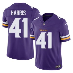 #41 Men Minnesota Anthony Harris Purple Stitched Jersey 344542-335