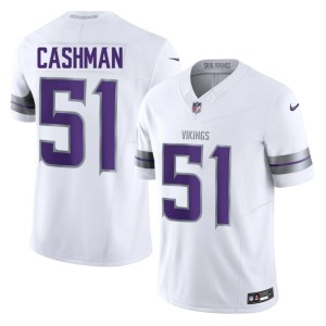 #51 Blake Cashman White NFL Men's The Vikes Alternate Jerseys 477963-462