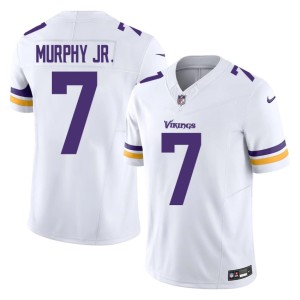 #7 Byron Murphy Jr. Purple Pride Men White Football Jersey 308970-829