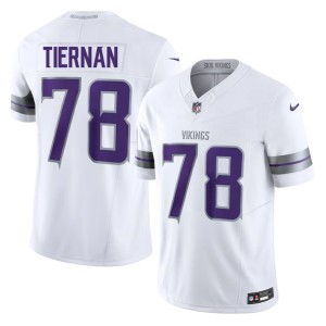 #78 Player Alternate Men's Minnesota Vikings Caleb Tiernan White Jerseys 201112-431