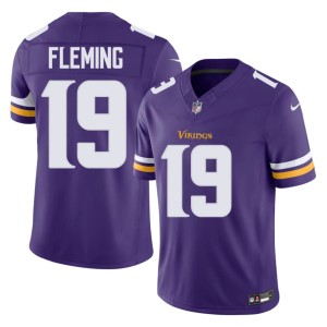 #19 Purple Men Purple Pride Game Dontae Fleming Jersey 955746-597