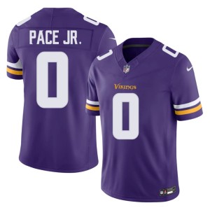 #0 Ivan Pace Jr. The Purple Purple Stitched Men Jerseys 994404-582