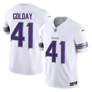 #41 Jake Golday Alternate Minnesota Vikings Men's White NFL Jersey 436864-165