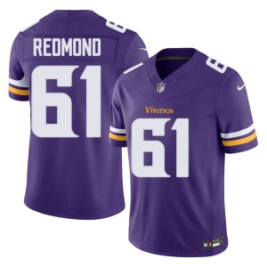 #61 Purple Men Jalen Redmond 2026-27 MIN Jersey 605778-877