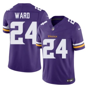 #24 Mens Purple Football Minnesota Jay Ward Jerseys 529327-758
