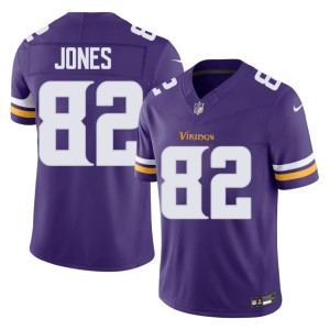 #82 Purple MIN Limited Mens Jeshaun Jones Jersey 103650-397