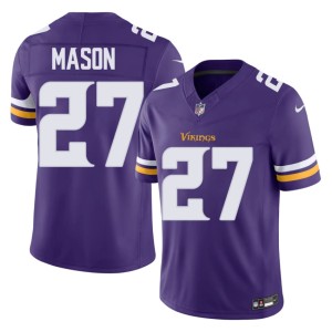 #27 Men Jordan Mason 2026 Minnesota Purple Jerseys 783559-990