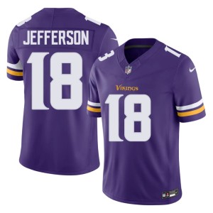 #18 2026-27 Justin Jefferson Purple Vikings Nation Mens Jerseys 124927-233