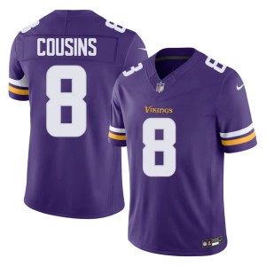 #8 Purple Mens Kirk Cousins MIN Vikings Replica Jersey 154507-920