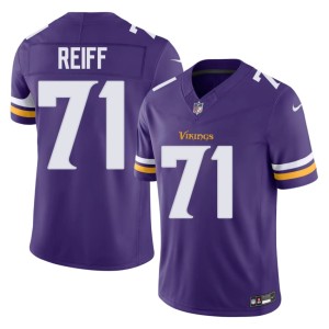#71 Mens Purple Purple Pride Replica Riley Reiff Jerseys 783039-268