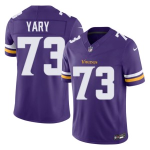 #73 Purple Mens The Purple Ron Yary NIL Jerseys 950498-813