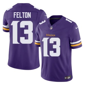 #13 Purple Tai Felton Minnesota 2026 Men Jersey 261376-525