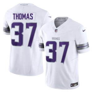 #37 Men's White Alternate MIN Tavierre Thomas NIL Jersey 224288-282