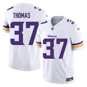 #37 Men Tavierre Thomas The Vikes Player White Jerseys 532596-217