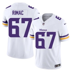 #67 White Tomas Rimac Embroidery The Purple and Gold Men's Jerseys 838094-601