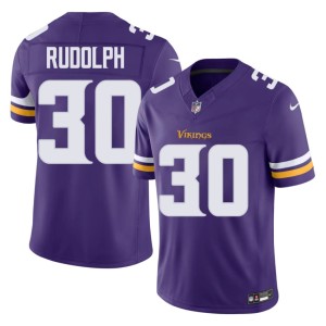 #30 Trayvon Rudolph Men's Purple Player MIN Jerseys 992233-494
