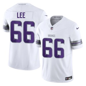 #66 Alternate Mens Minnesota Vikings Limited White Vershon Lee Jerseys 351334-929