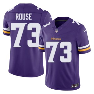#73 Walter Rouse Purple NFL Men's The Purple and Gold Jersey 850521-359