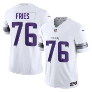 #76 2026-27 Alternate Will Fries White Minnesota Vikings Men Jerseys 724493-320