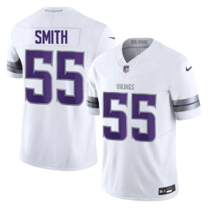 #55 Mens White The Vikes Alternate Player Za'Darius Smith Jersey 578145-214