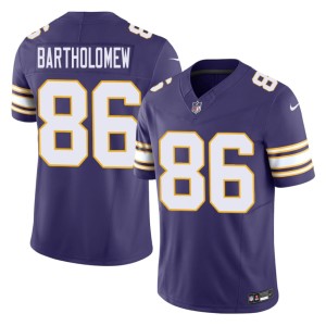 #86 The Purple and Gold Throwback Purple Limited Men's Gavin Bartholomew Jersey 916053-367