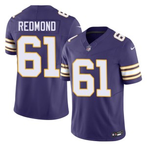 #61 Purple Pride Throwback 2026 Mens Jalen Redmond Purple Jerseys 632848-140