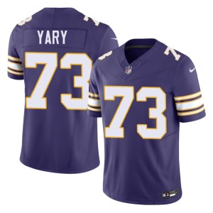 #73 Men Ron Yary Game MIN Vikings Throwback Purple Jerseys 758222-536