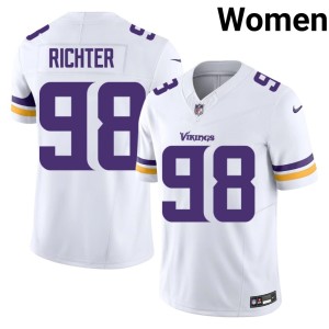 #98 Bo Richter White Official MIN Women Jerseys 945835-108