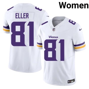 #81 Player The Vikes Carl Eller White Womens Jersey 252985-932