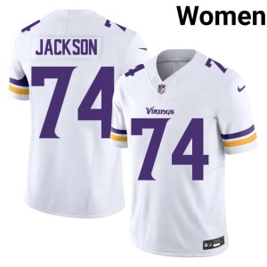 #74 Women Limited White Donovan Jackson MIN Jersey 522316-454