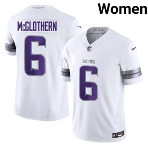#6 Alternate White The Purple and Gold Womens 2026-27 Dwight McGlothern Jerseys 817139-385