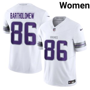 #86 Limited Alternate White The Purple Gavin Bartholomew Womens Jerseys 169396-711