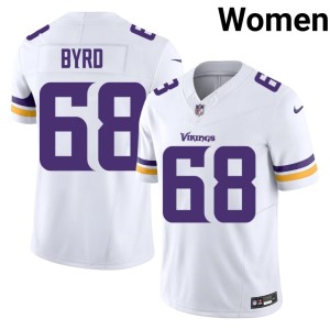 #68 Womens White Henry Byrd Limited The Purple and Gold Jersey 906333-199