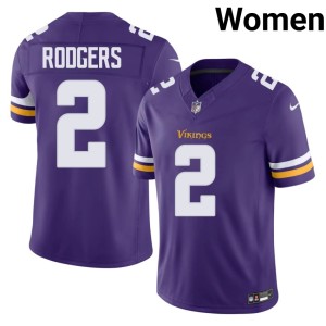 #2 Womens 2026 Isaiah Rodgers Purple Vikings Nation Jersey 965943-200