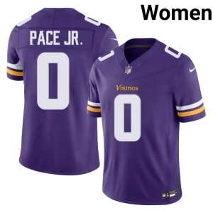 #0 Womens Ivan Pace Jr. Embroidery Purple The Purple Jersey 715376-696