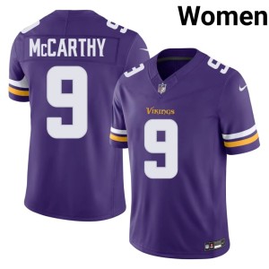 #9 MIN Player Women's J.J. McCarthy Purple Jerseys 830574-421