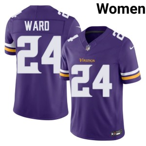#24 Women's Purple NIL Minnesota Jay Ward Jerseys 560762-225