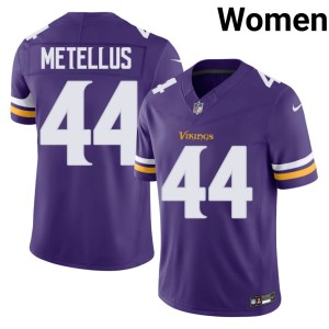 #44 Purple The Purple Women's Joshua Metellus Football Jersey 872712-422