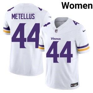 #44 Joshua Metellus NIL Purple Pride Womens White Jersey 379871-973
