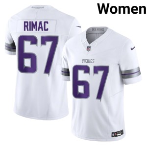 #67 MIN Alternate Official Women White Tomas Rimac Jersey 503946-681