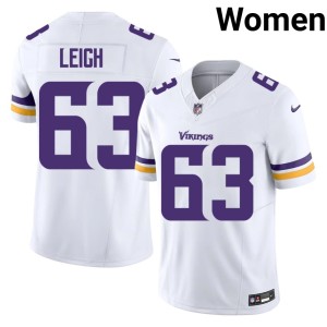#63 White Women Tristan Leigh Minnesota Player Jersey 147052-647