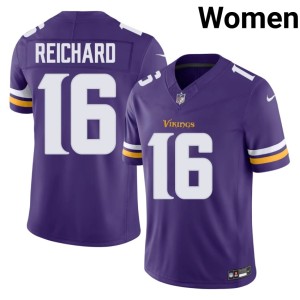 #16 Will Reichard Purple Purple Pride Official Womens Jerseys 440581-687