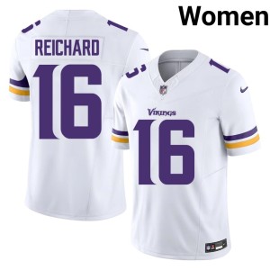 #16 Will Reichard MIN Women's Replica White Jersey 103112-232
