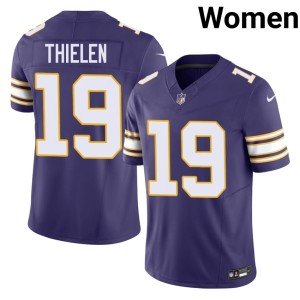 #19 Purple Women's Throwback 2026-27 The Vikes Adam Thielen Jersey 906540-884