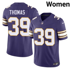 #39 2026 The Purple and Gold Throwback Women's Purple Jacob Thomas Jersey 493963-699