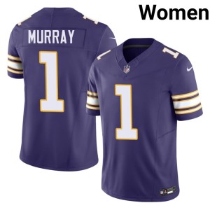 #1 NFL Purple Purple Pride Women Kyler Murray Throwback Jerseys 686621-293