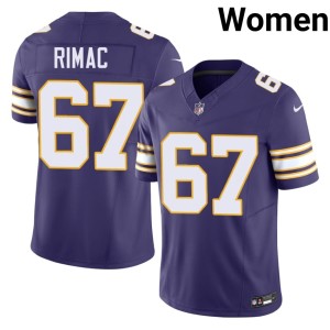 #67 Purple Pride Purple Tomas Rimac Women Official Throwback Jerseys 728872-337