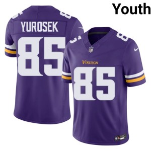 #85 NIL MIN Ben Yurosek Purple Youth Jersey 263075-197