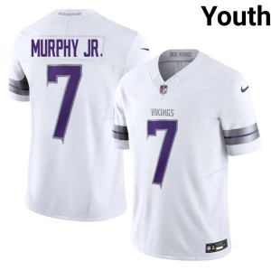 #7 White Minnesota Alternate Game Youth Byron Murphy Jr. Jersey 188528-133